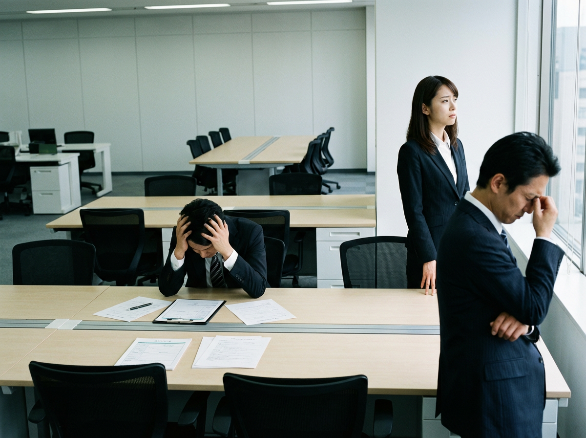 採用コストの課題（仮画像）